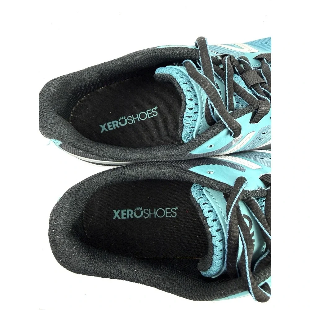 Xero HFS Shoes 10.5 Atoll Blue Minimalist Barefoot Cross Training Womens